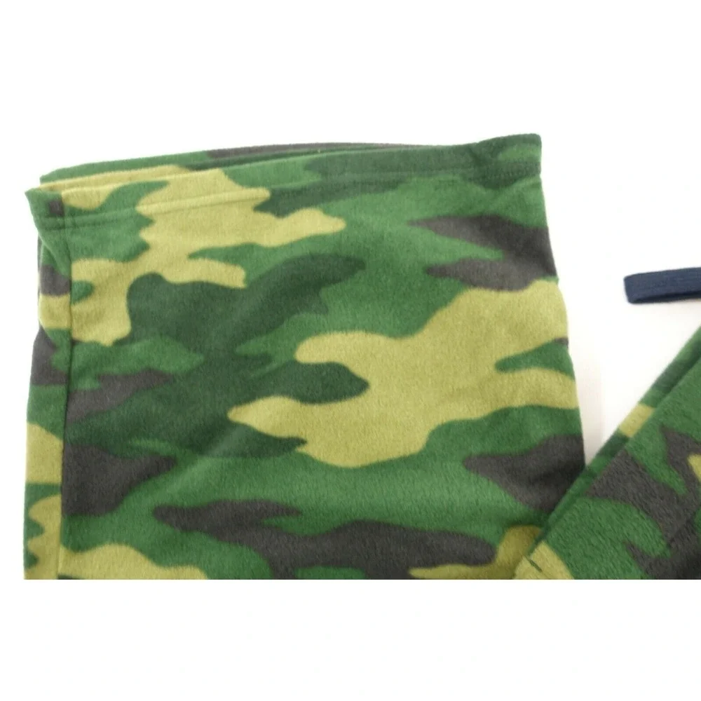 Sonoma Pajama Pants Men 2xb Big and Tall Elastic Waist Pockets Microfleece Camo